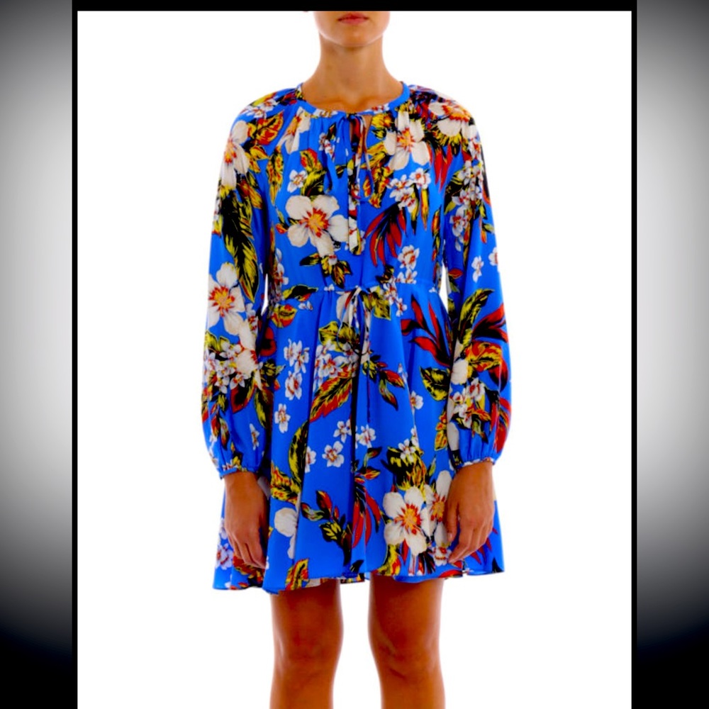 100% silk Diane Von Furstenberg Dress- never worn